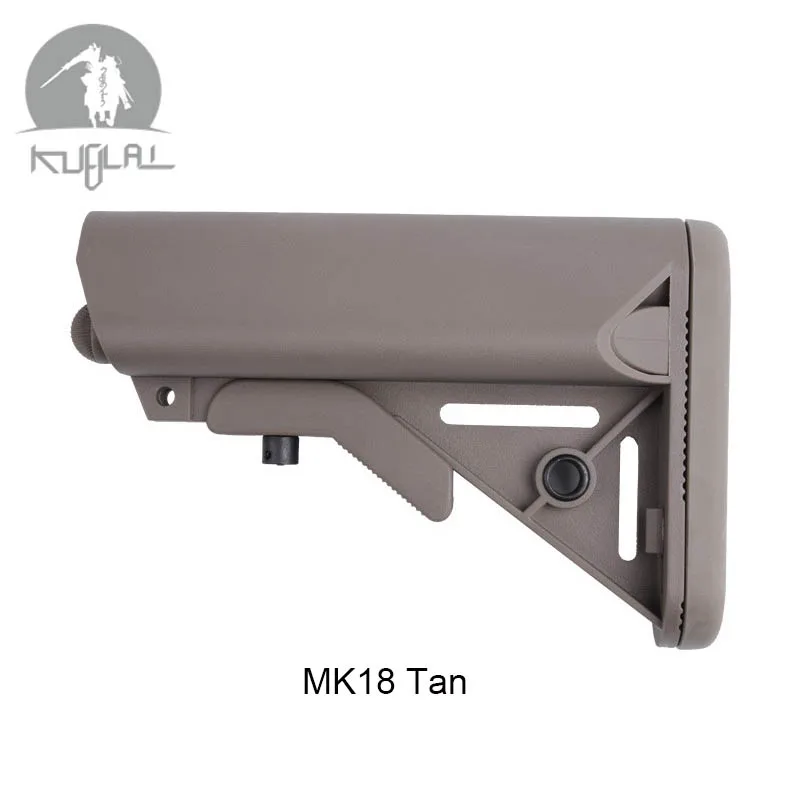 Высокое качество нейлон MK18 запас для игрушка страйкбол рефилы серия AR MK18 стыковой охотничье ружье аксессуар - Цвет: Tan