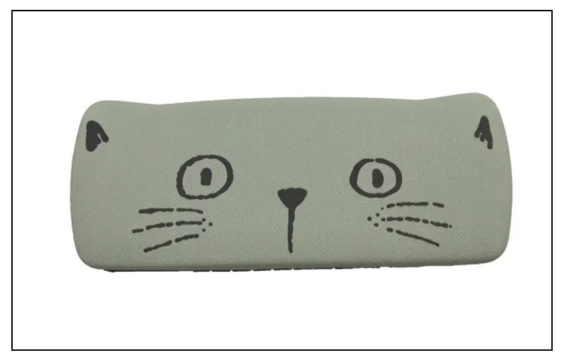 Небольшой свежий мультфильм кошка Творческий очки коробка близорукие линзы студенческие очки коробка анти-давление солнцезащитные очки получить