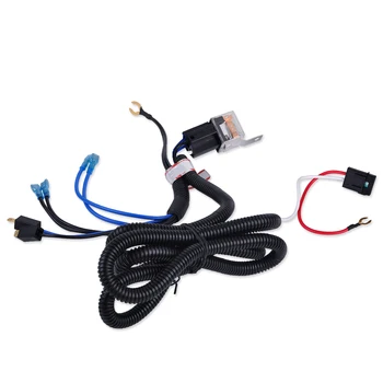

beler New 12V Wiring Harness Relay Kit Fit for Car Auto Truck Grille Mount Blast Tone Horn For VW Audi Ford BMW Chevrolet