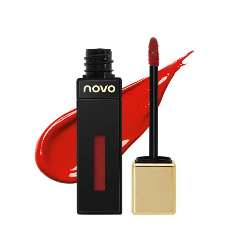 

6 Colors Red Lip Glaze Moisturizing Mirror Lipstick Liquid Moisturizer Nutritious Gloss Girls Sexy Waterproof Long Lasting