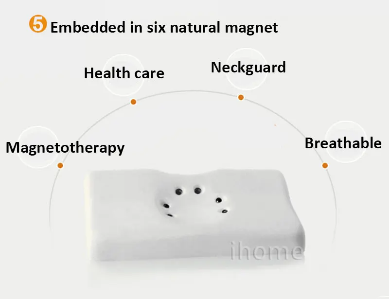 Высококачественная Ортопедическая подушка для шеи из пены с эффектом памяти, массажер для медленного отскока, подушка для путешествий, шейный уход за здоровьем