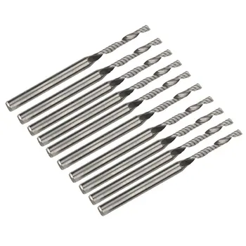 

30pcs 2x17mm Cutting Carbide Single Flute CNC Cutter End Mill Tools