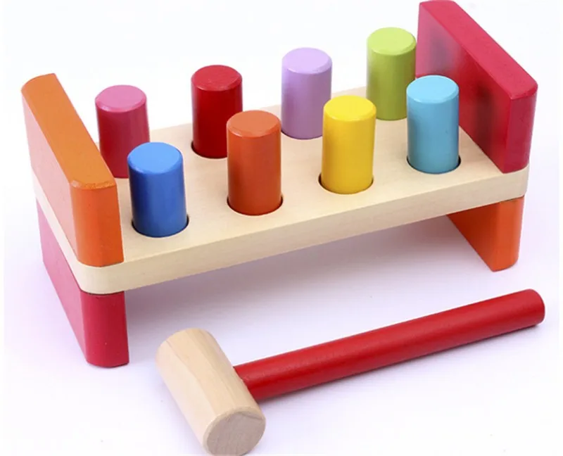 Новая деревянная игрушка заземляющая скамейка Juego de encastre деревянная игрушка для обучения игрушка