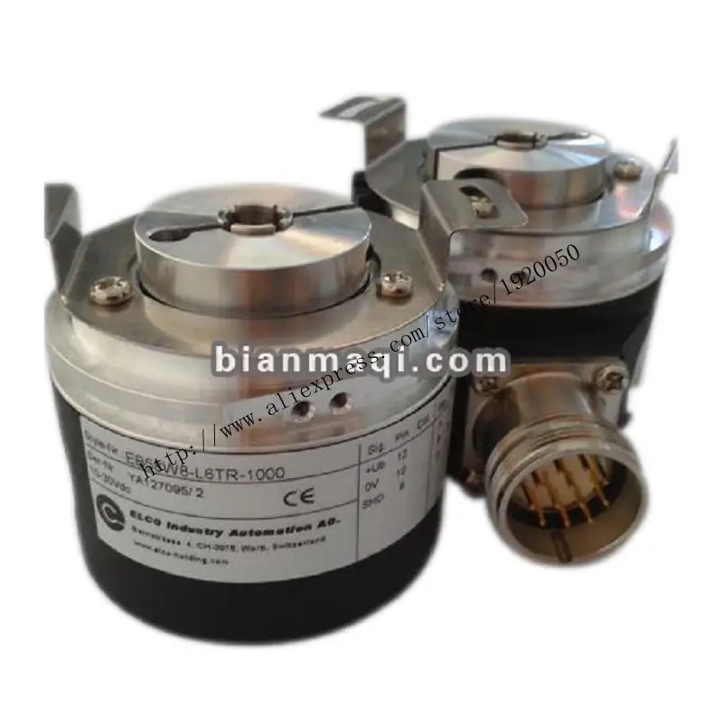 

Elco ELCO EC58C8-P4PR-1024 rotary encoders solid shaft 8mm 1024 cable outer diameter of 58mm