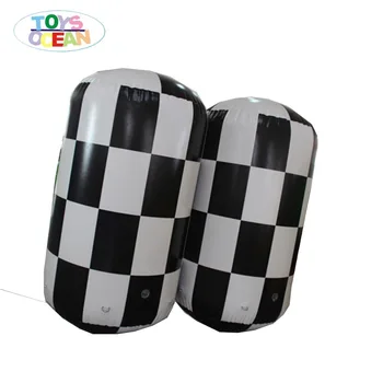 

Promotion Full Printing Water Barrier Custom Inflatable Plastic Water floating buoy