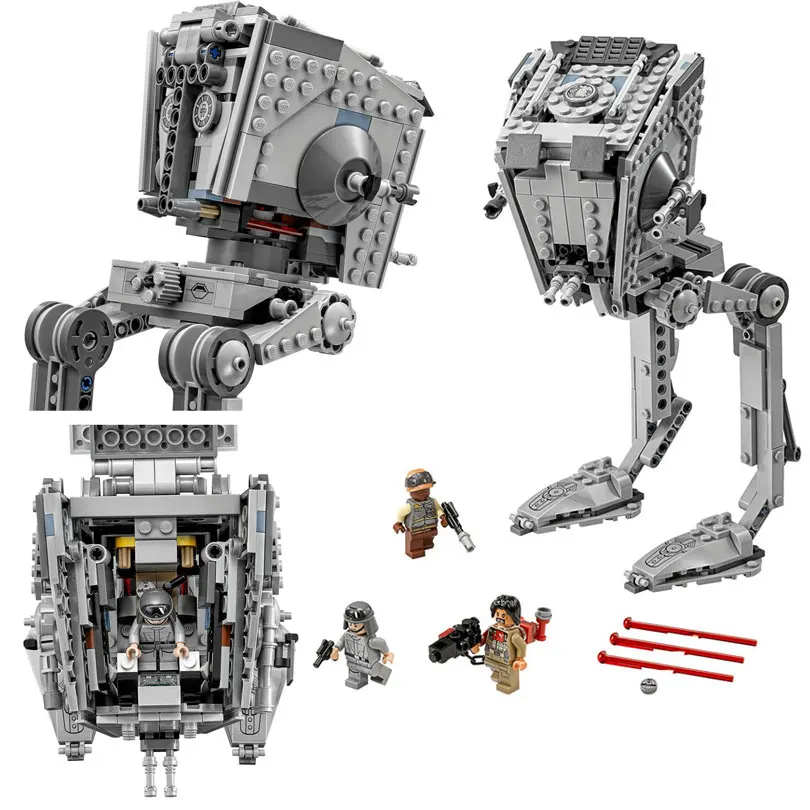 

471Pcs The Rogue One Imperial AT-ST Walker Building Blocks Bricks Toys Compatible Star Series Wars