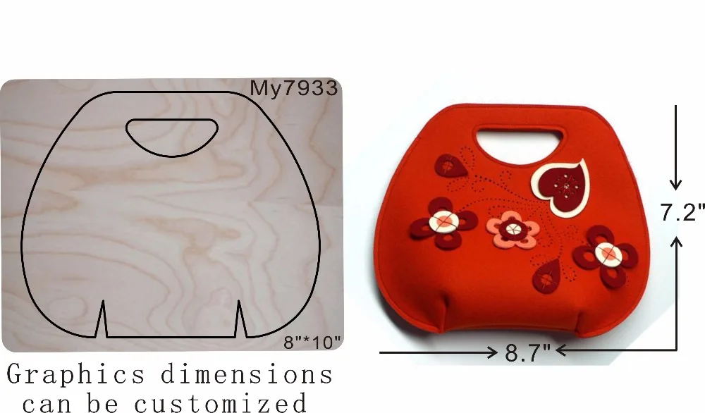 

Bag wooden Wooen die Compatible MY