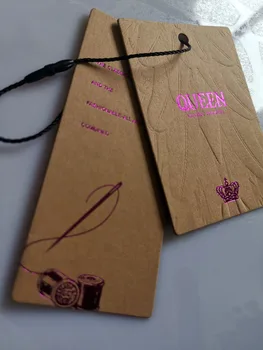 

DHYB-4 2019 new custom printed fashion hangtag/clothing hang tag/customized hang tags for clothing/bags