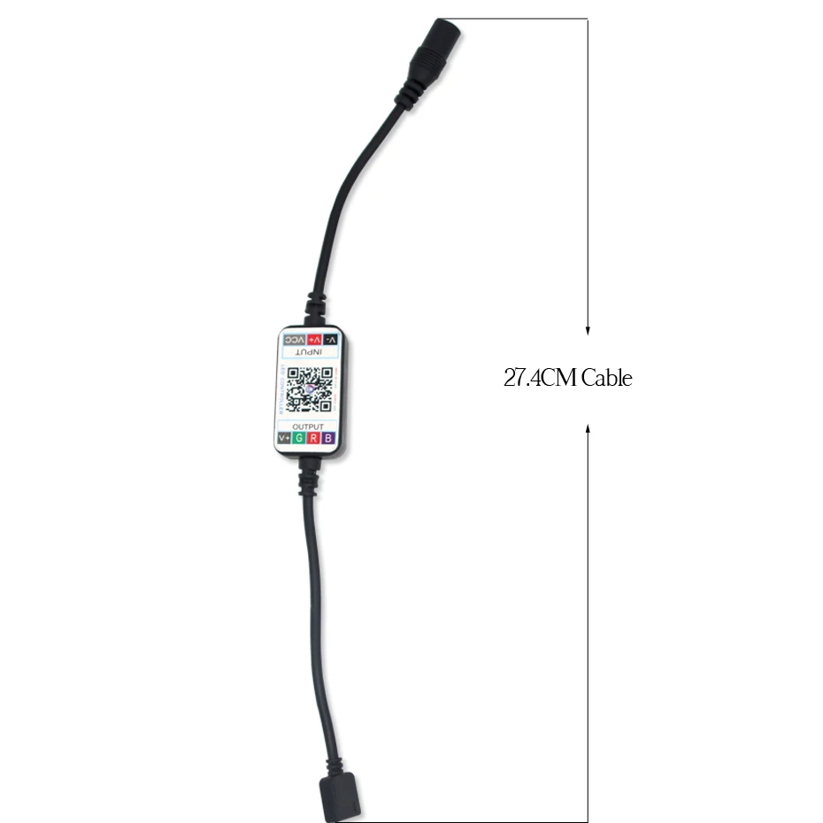 RGB Led Controller For Led Strip Bluetooth Controller Music RGB Controller DC 5V 12V 24V APP Remote Controller For LED Lighting  (2)