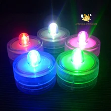 LED Waterproof Candle Light Aquarium Light Bar Party Wedding Banquet Waterproof Electronic Candle Light Dive Light Akvaryum