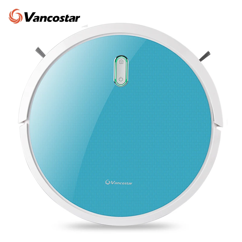 Vancostar робот пылесос 1400PA 2в1 для дома Центральная щетка сухой влажный бак воды PRO4S