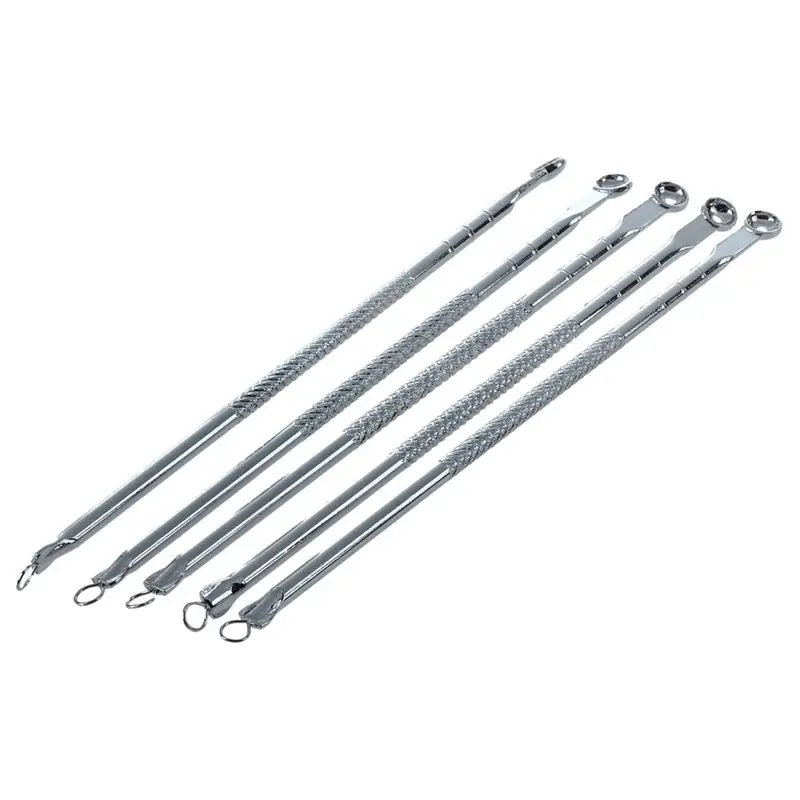 

Eye Hole Design Blackhead Remover Acne Pimple Extractor (5pcs)