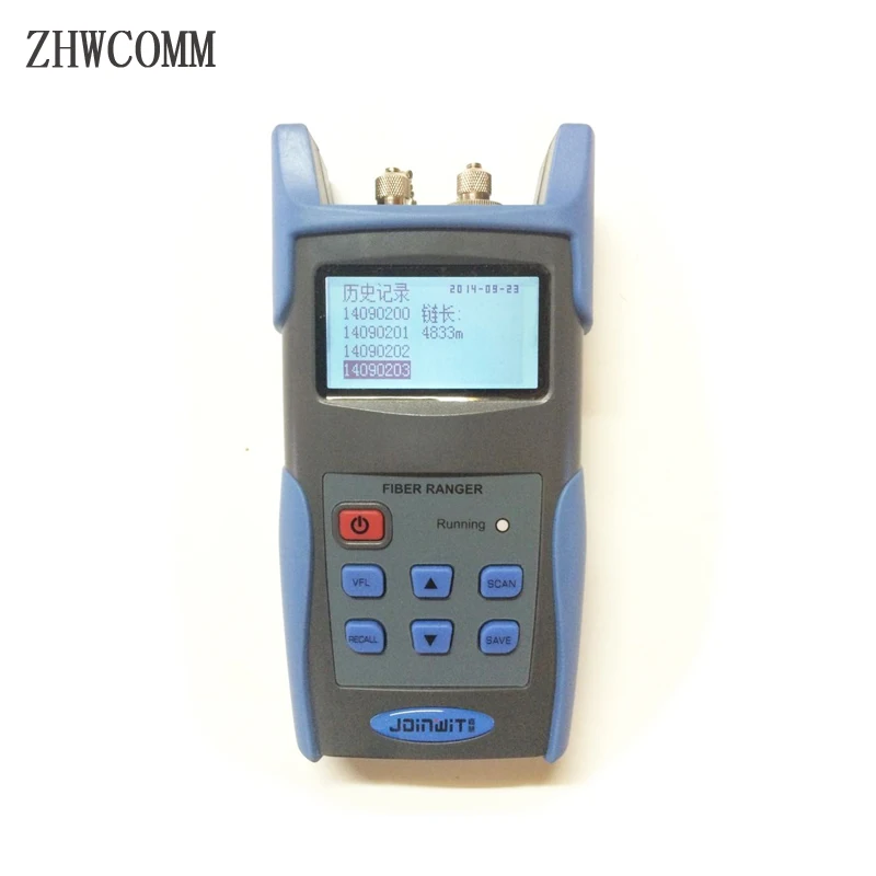 

JW3304A Handheld Visual Fault Locator Tester 60 KM Optical Fiber Rangers OTDR Tester