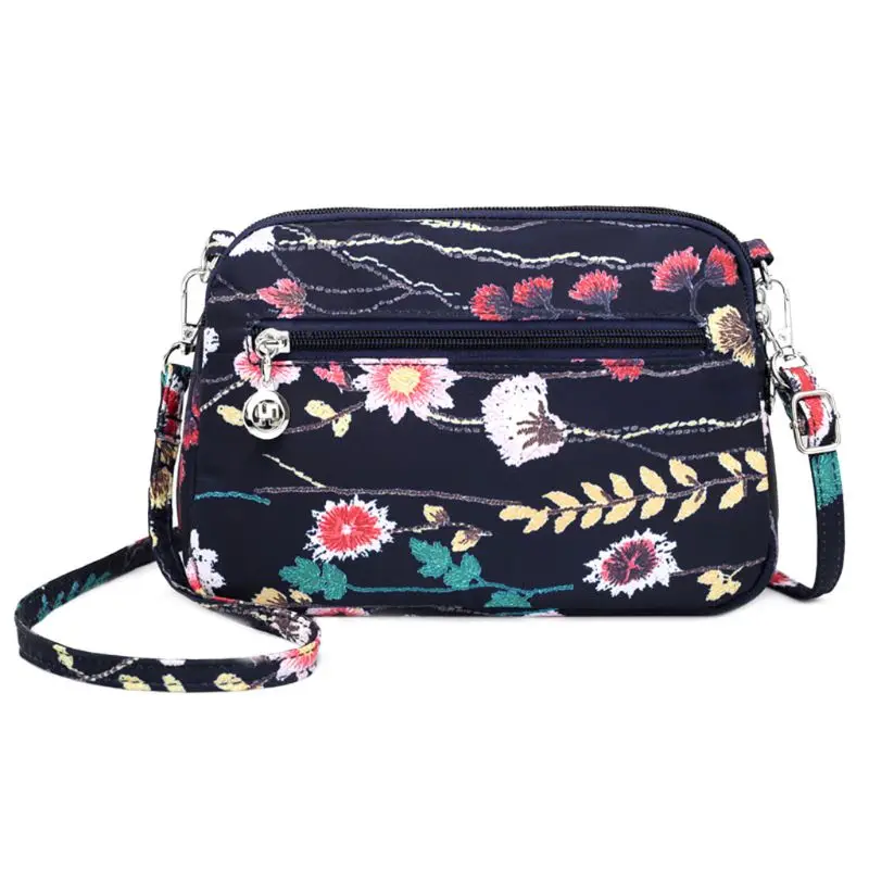 Новинка, модная женская нейлоновая сумка через плечо для путешествий, сумка через плечо для мобильного телефона, многофункциональная Повседневная сумка с ремнем, сумочка, кошелек - Цвет: H