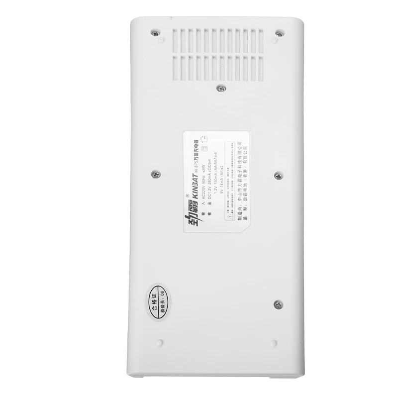 Для батареи C/D AA/AAA 9 в Ni-Cd Ni-mh аккумуляторная батарея XK-875 4 слота интеллектуальное зарядное устройство с разъемом