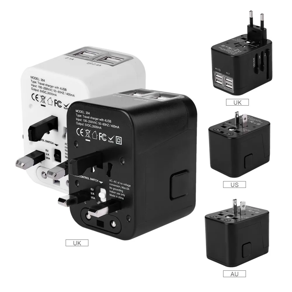 Travel Charger Adapter Universal Plug Adapter Charger
