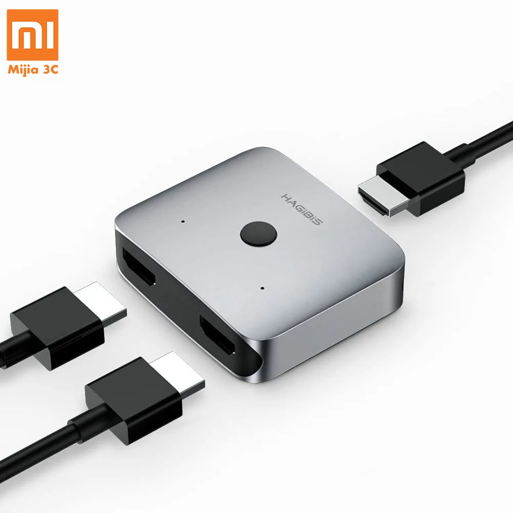 xiaomi Mijia Youpin двухсторонний HDMI распределение коммутатор Поддержка HD 4 K, подходит для HDMI устройства ввода-вывода