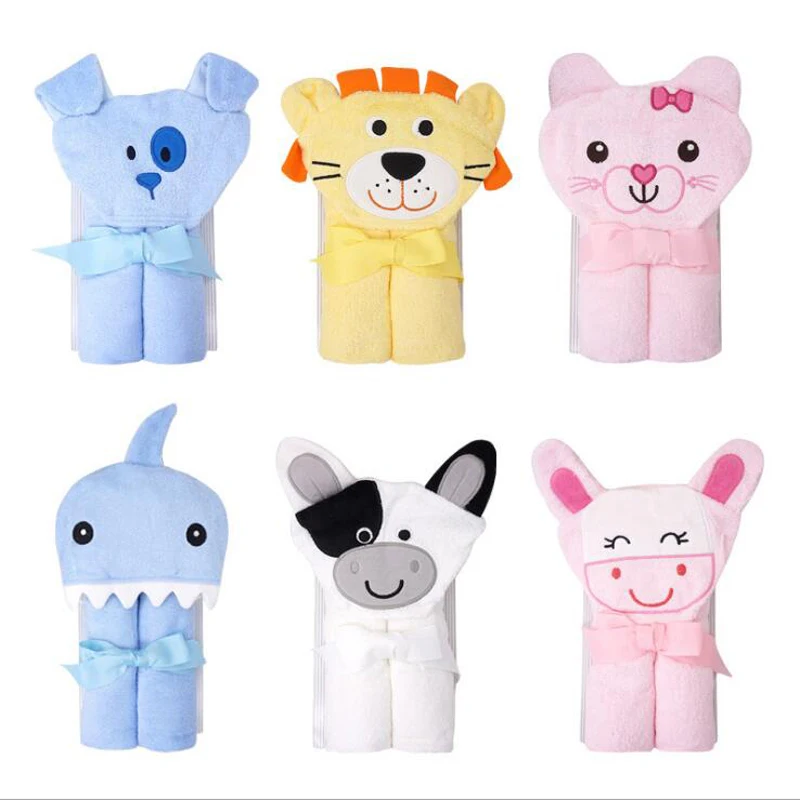 Y134 Free shipping 100 cotton Lovely Cartoon Character bath towel