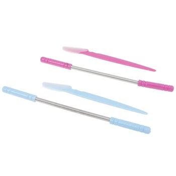 

Facial Hair Remover Razor Face Epilator Depilatory Spring Face Threading Tool Eyebrow Cutting Makeup Knife Women Makeup Tools
