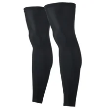 Cuzaekii hombres mujeres compresión ciclismo calentadores seguridad deportiva correr Legging baloncesto fútbol pierna calentadores medias ropa deportiva