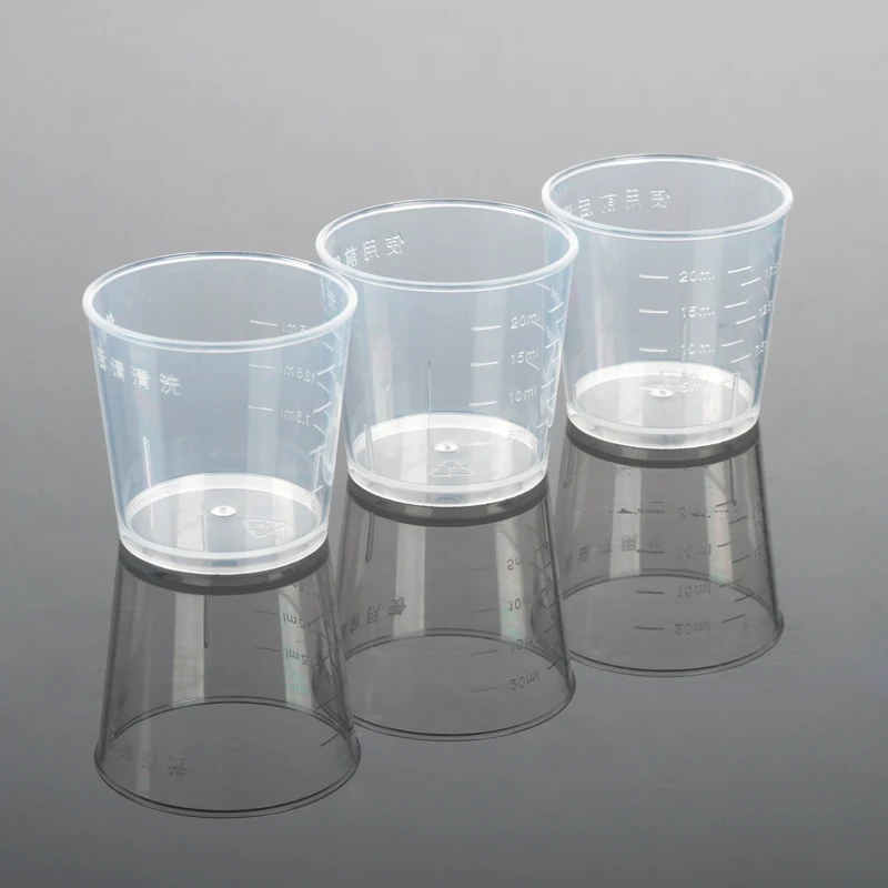 GJSS01 10 шт. Пластик мерные стаканчики для жидкости 20 мл Новый|cup warmer|cup machinecup |