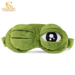 Pepe Sad Лягушка Eyeshade милые средства ухода для век спальный маска тенты мультфильм Плюшевые игрушечные лошадки крышка животные куклы путе