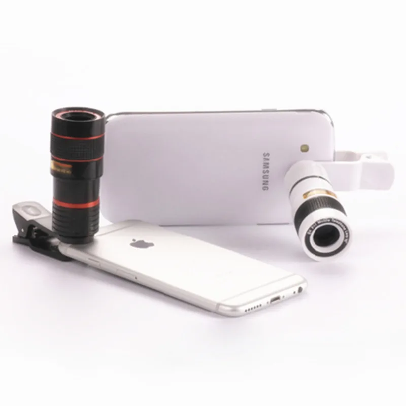 Telephoto Phone lens 8X For iPhone X XS Max Xr External clip on