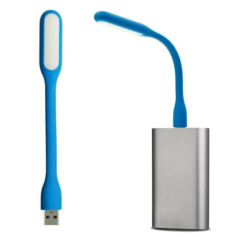 Mini Bendable USB LED Lamp Portable Keyboard USB Light for Macbook Ultrabook Notebook Laptop Power Bank Adapter Wall/Car Charger led lamp