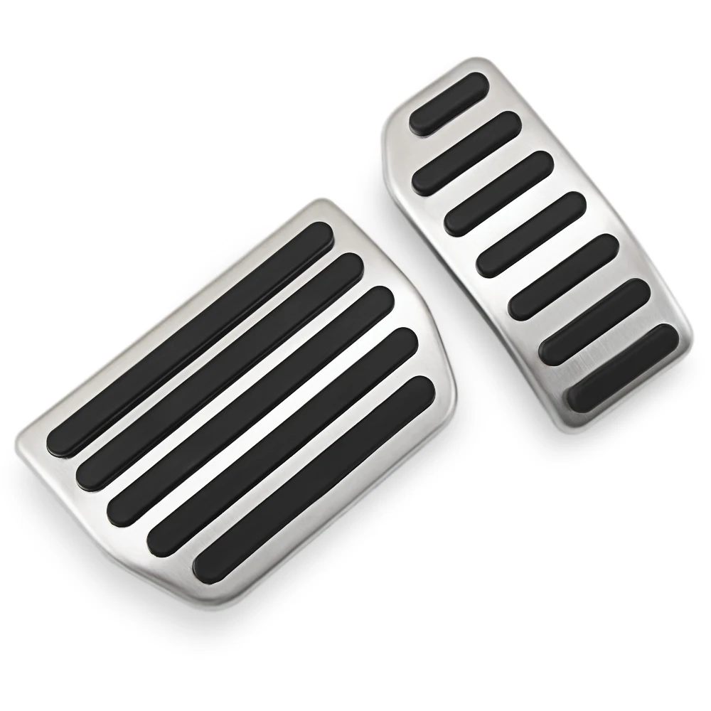 Нержавеющая сталь подножка педали газа и тормоза Pad kit для Volvo S60 S80L XC60 S60L V60 авто без сверления классный дизайн укладки
