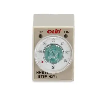 

AC220V Yan Ling HHS13-1 ST6P-4 H3Y-4 small time delay relay timer switch controller free shipping