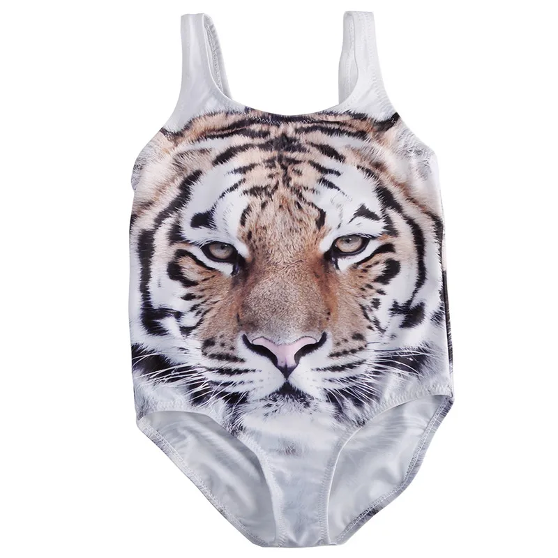 girls tiger swimsuit