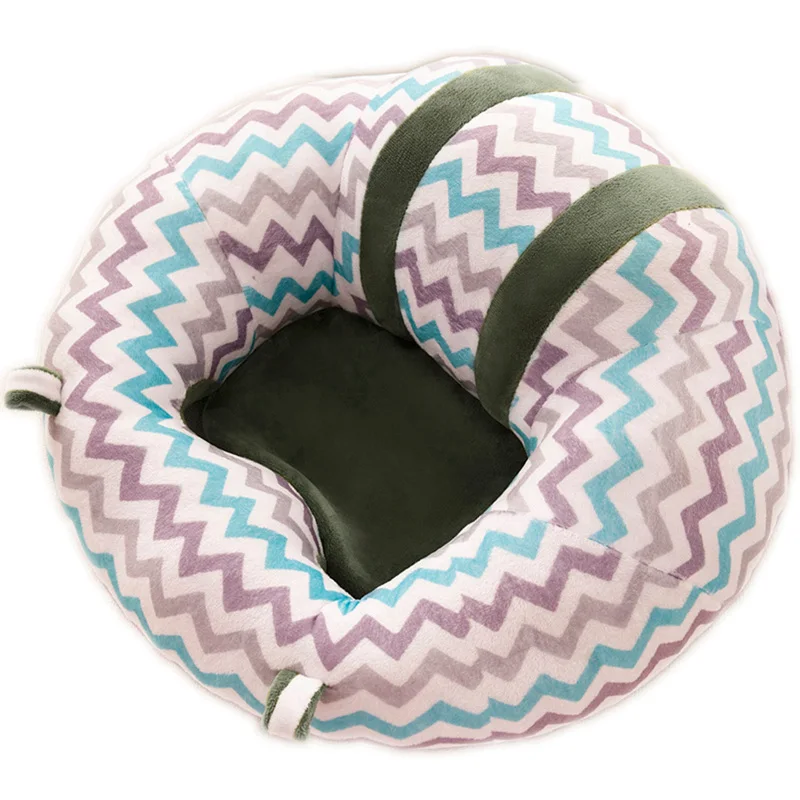 Cute Soft Baby Seats Sofa Blanket Cushion Baby Learning To Sit Chair PP