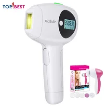 Depilador 100-240 в женский Электрический эпилятор ледяной эпилятор для волос безболезненный перезаряжаемый модный уход за кожей с бесплатной щеткой Mackup