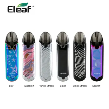

Original Eleaf Tance kit 2ml Capacity Built in 580mAh Battery 1.2ohm Cartridge 10W Max Electronic Cigarette pod kit