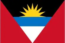 Bandeira Nacional de Poliéster Bandeira Antigua e Barbuda Flying150 * 90cm 3ft x 5ft bandeira em Todo o mundo Em Todo O Mundo ao ar livre