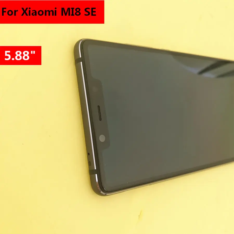 Протестировано! 5,8" для Xiao mi 8 SE mi 8 SE mi 8SE ЖК-дисплей+ сенсорный экран с рамкой дигитайзер в сборе запасные аксессуары