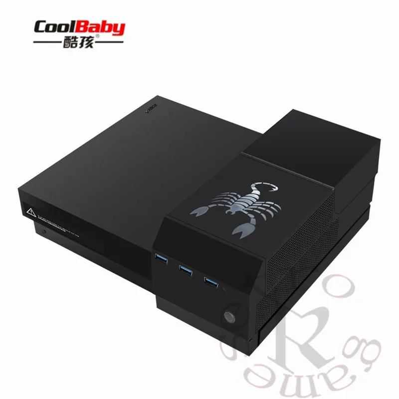  Consola de juegos host disco duro externo carcasa caja USB 30 Media Hub para Xbox One X con de aguj