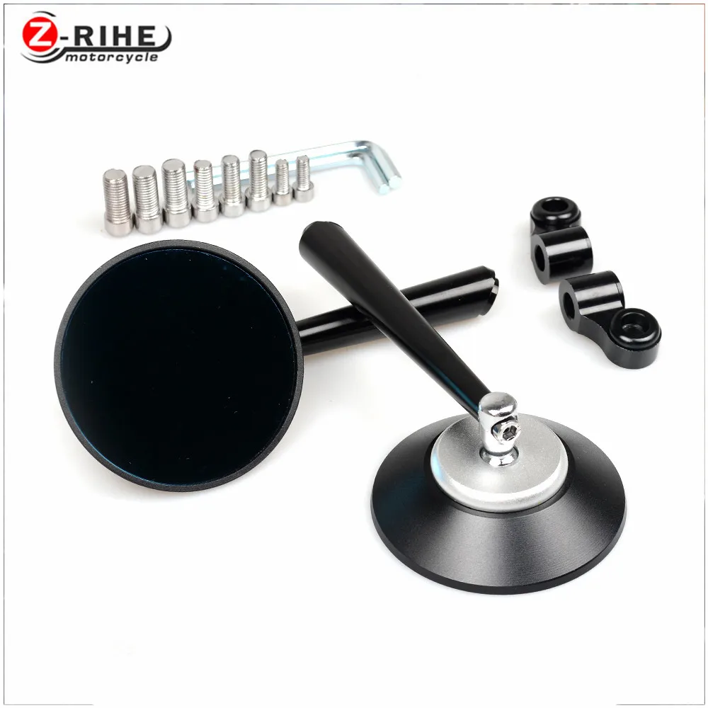 FOR moto Universal Motorcycle CNC Aluminium mirror motorbike moto Rearview side Mirror For Yamaha YZFR1 1999 2000 2001 YZF R1 99