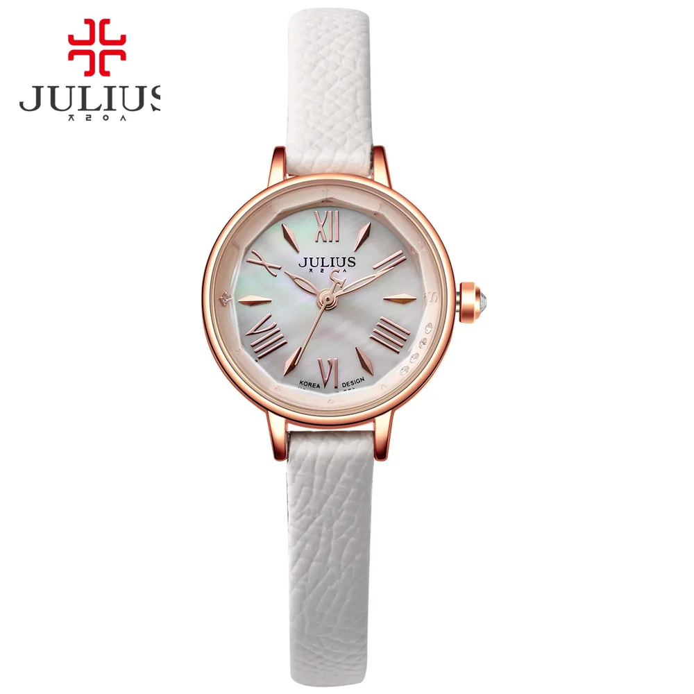 

JULIUS Watches Women Luxury Brand Famous White Watch For Women Top Brand Designer Children Whatch For Girls Valentin Gift JA-909