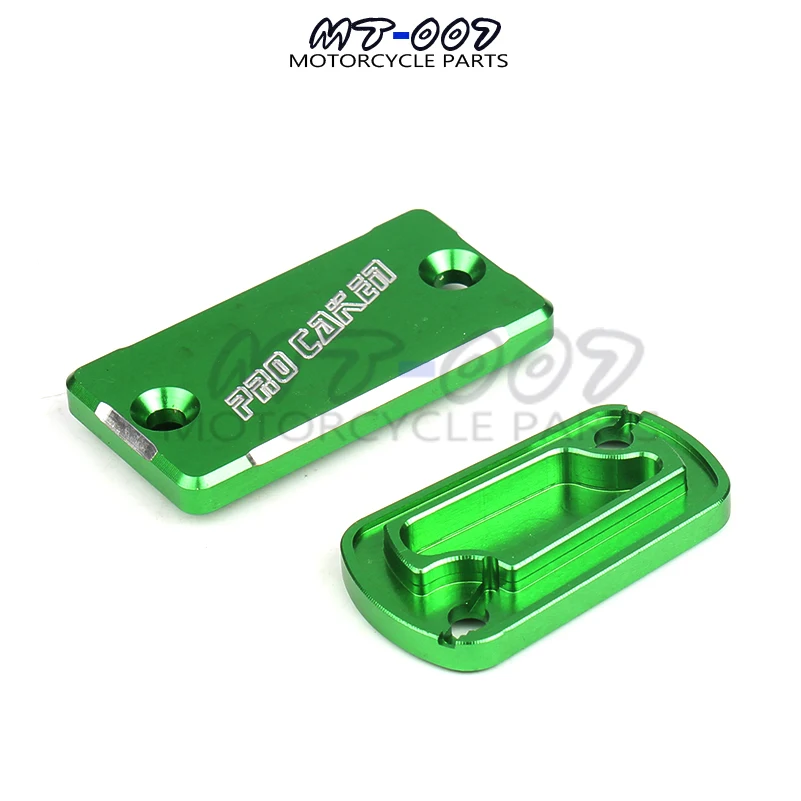 CNC передний и задний тормозной резервуар жидкость крышка KX250F KX125 KX250 KX450F KLX450R