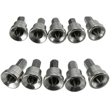 

Torx Screwdriver Chrome Vanadium Steel 25mm 10pcs PH2 Woodworking Gypsum Board Locator