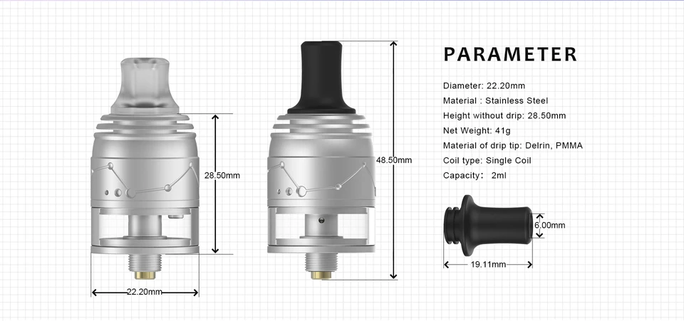 Vapefly Galaxies MTL Squonk RDTA (8)