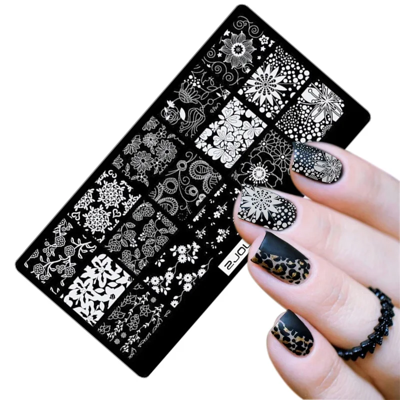 

1PC New Arrival Konad Design Stamp Image Plate Stamping Nail Art DIY Image Plate Template