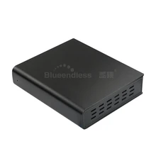 3TB/2TB portable sata external hard disk with 3.5» hdd enclosure black aluminum hard drive carry case free shipping blueendless