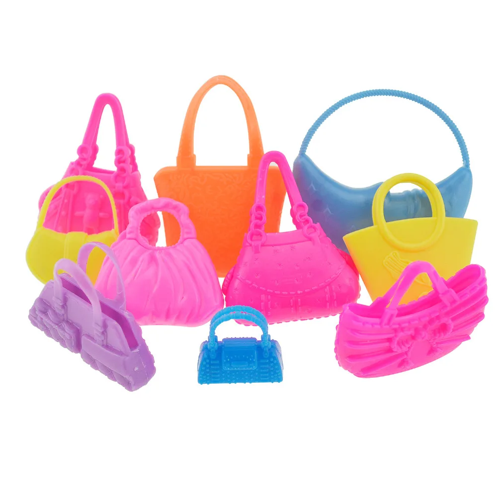 Cute Mix 10pcs Different Doll Handbag Shoulder bag Toy ES WL