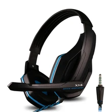 Big discount Ovann 3.5mm Plug Professional HIFI Stereo Bass Gaming Headset Wired Earphone Big Headphones with Mic for Computer PC PS4 Gamer
