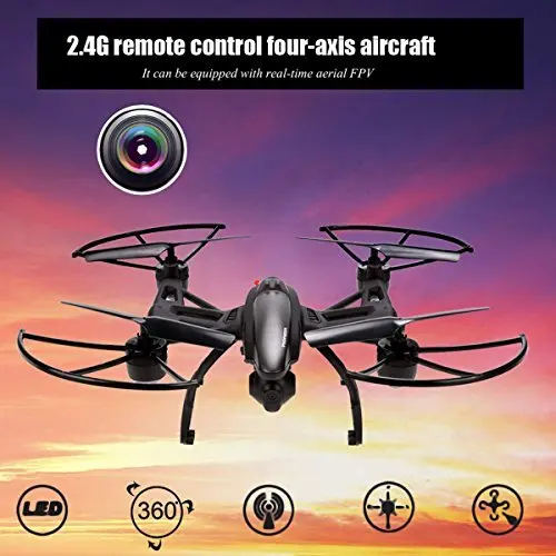

JXD 509W JXD509W JXD 509G FPV Real-time Transport WIFI with 2 MP Camera High Hold Mode One Key Return RC Quadcopter RTF 2.4GHz
