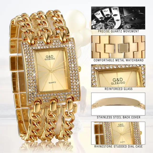 LANCARDO 여성용 합금 시계: 스타일과 기능의 완벽한 조화