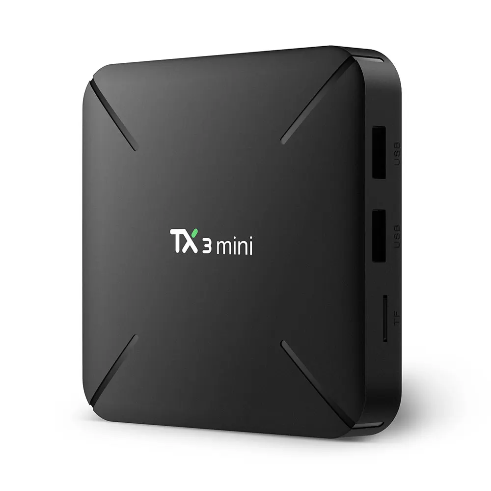 TX3Mini L ТВ приставка Android 7 1 ОС четырехъядерный 1G 8G 2G 16G Amlogic S905W 2 4 ГГц WiFi Bluetooth HDMI