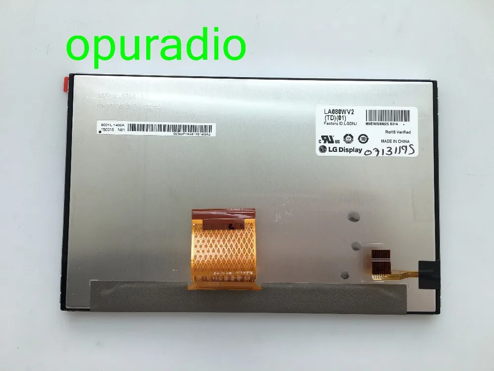LA080WV2(TD)(01) LA080WV2-TD01 LA080WV2(TD)(02) А+ класс 8 дюймов 800(RGB) x480 WLED ЖК-дисплей панель экран для L. G